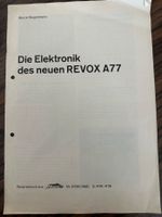Revox A77 Bericht/Prospekt