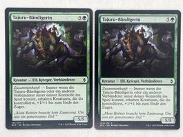 2x Tajuru-Bändigerin - Magic Karte - Top Zustand! Selten!