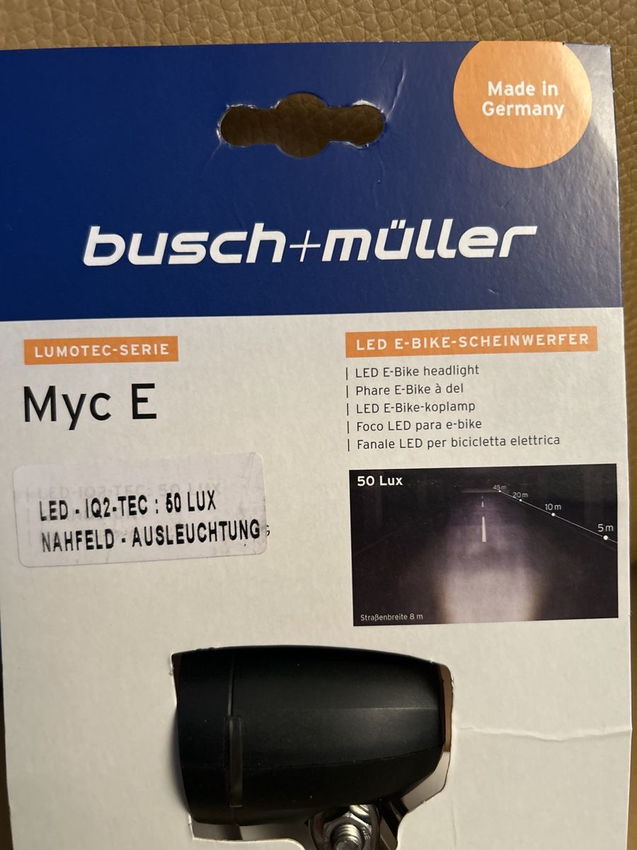 Busch + Müller Pezzi di ricambio: LED E-Bike - Scheinwerfer B&M – Nuovo e nell'imballaggio originale da Zufikon venduto da Michu11 2