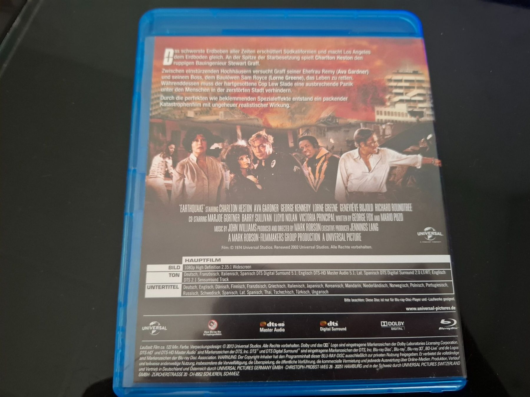 Tutti i DVDs: Erdbeben – Usato da Frauenfeld venduto da Frankenstein01 1
