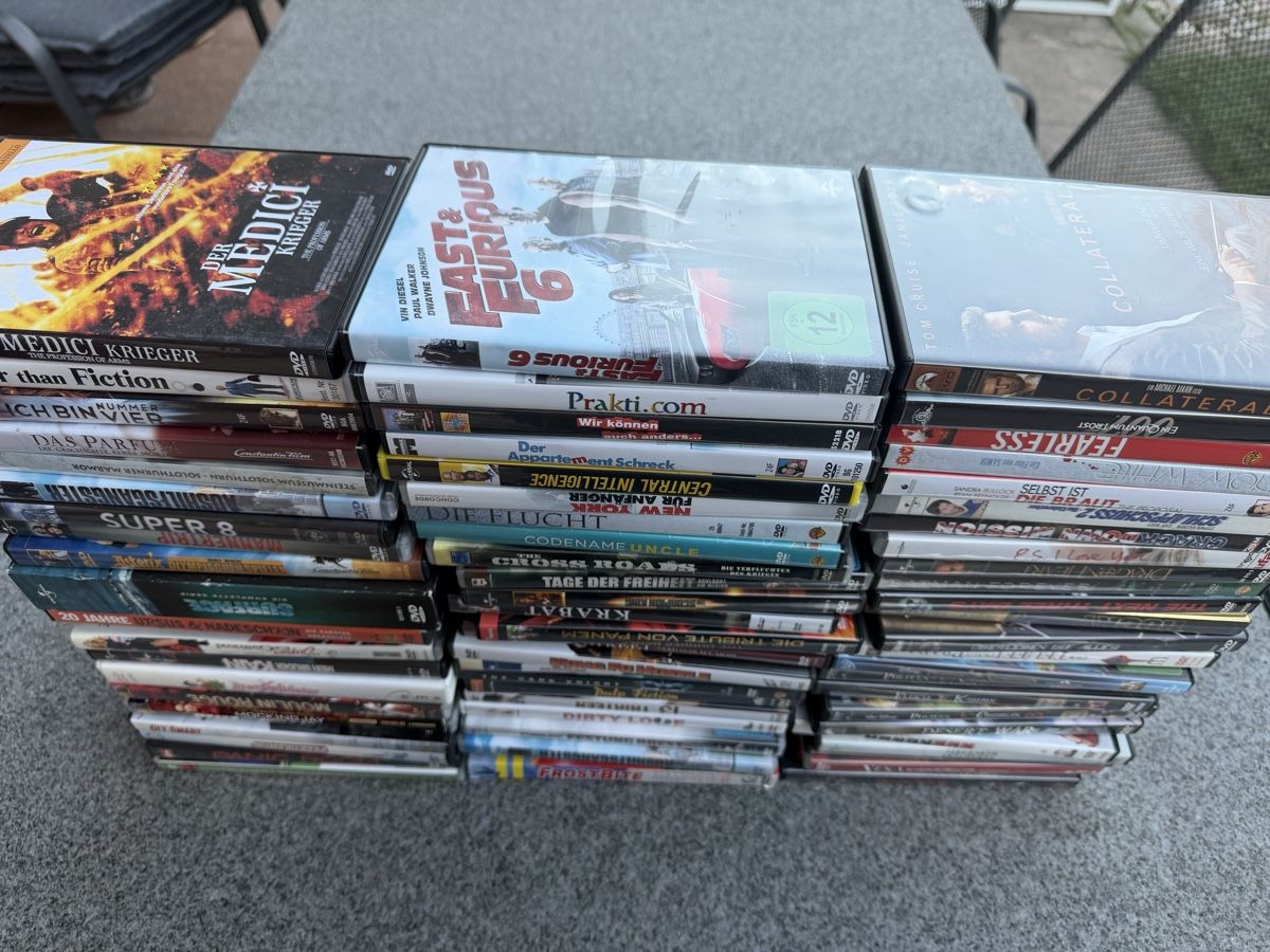Tutti i DVDs: Ca 70 stk DVD Filme set Sammlung – Usato da Deitingen venduto da Himhip 6
