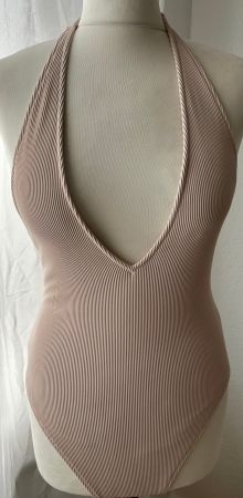 Wie neu: AERIE Badeanzug, Swimsuit, nude-farben, M 38