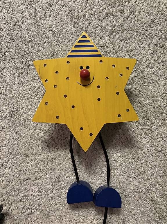 Lampade: Nachttischlampe Kinder aus Holz – Usato da Effretikon venduto da Maedinho