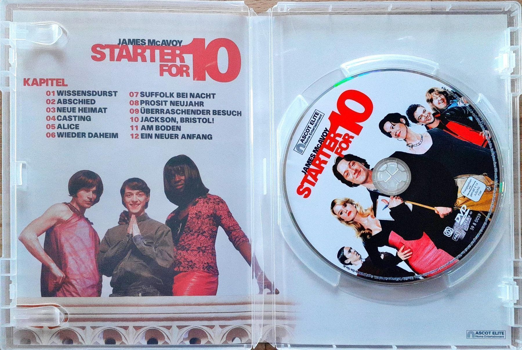 Tutti i DVDs: STARTER FOR 10 (2008) mit JAMES McAVOY – Nuovo (secondo la descrizione) da Gelterkinden venduto da Tri-Tra-Trallala 2