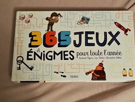365 Jeux et énigmes pour toute l'année - Livre d'occasion