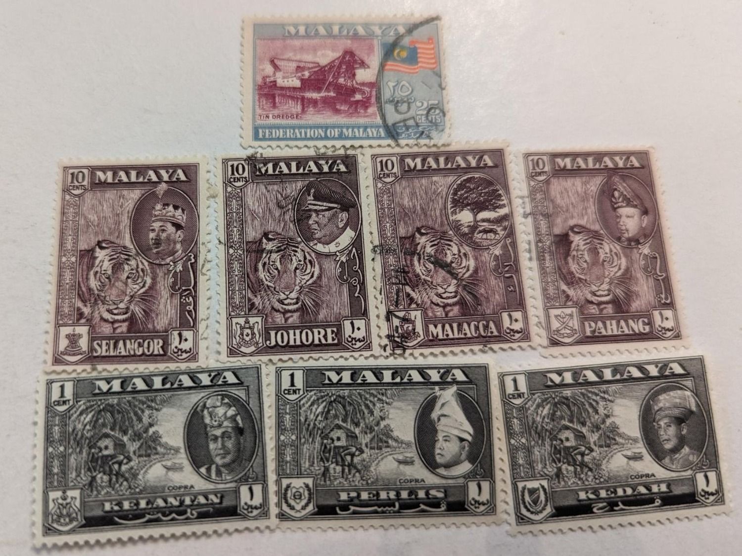 Tutti i francobolli: Stamps:Malaysia – Usato da Porrentruy venduto da jmbechir