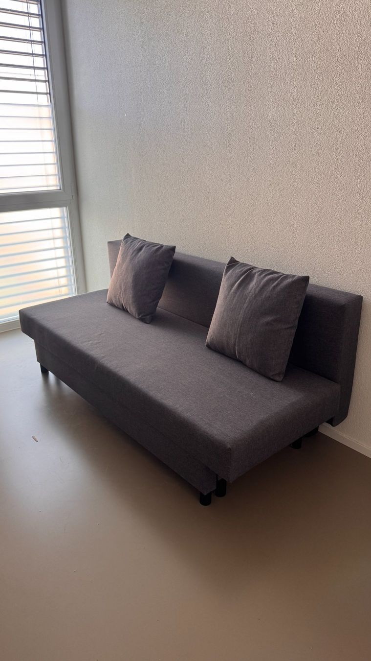 Ikea Sofas: Schlafsofa Dunkelgrau, 190 x 130cm – Gebraucht aus Bern von Rebreg_m 2