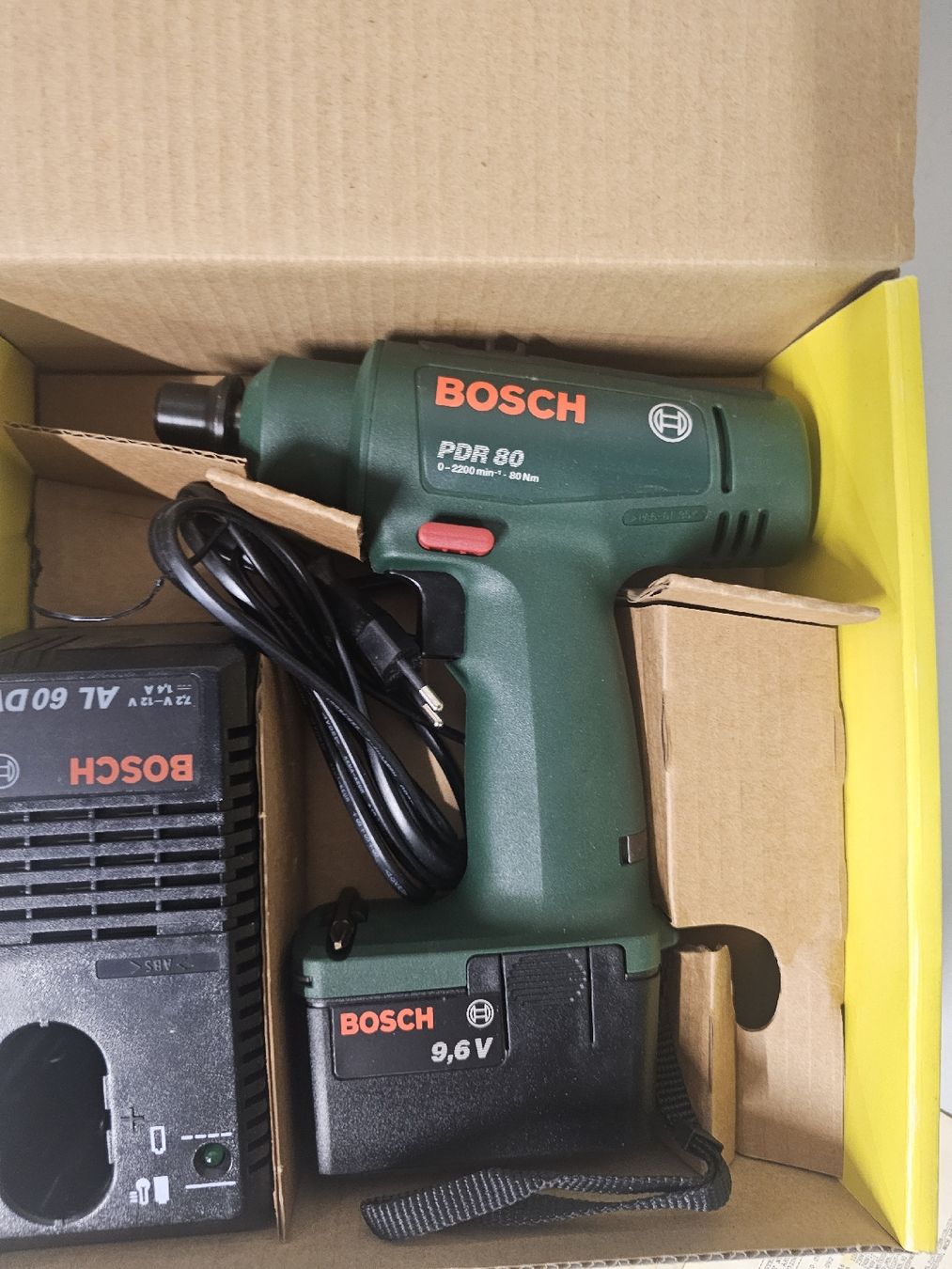 Bosch Tutti gli attrezzi: BOSCH PDR 80 Akku Schlagschrauber 9.6V – Nuovo (secondo la descrizione) da Meisterschwanden venduto da Luluku 2