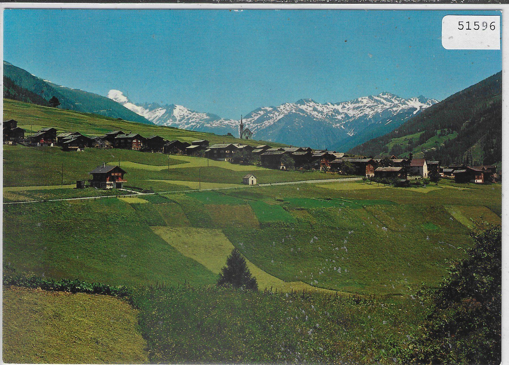 Cartoline postali: Ritzingen im Goms – Usato da Ettingen venduto da Kartenplanet