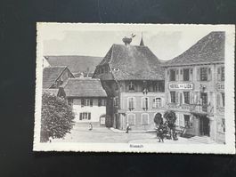 Ansichtskarte  Sissach mit Hotel du Lion ca. 1920 (V124)