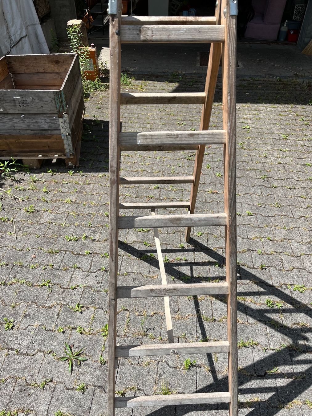 Scale: Holzleiter 1.65 Meter hoch – Usato da Leuggern venduto da Yzerman2 1