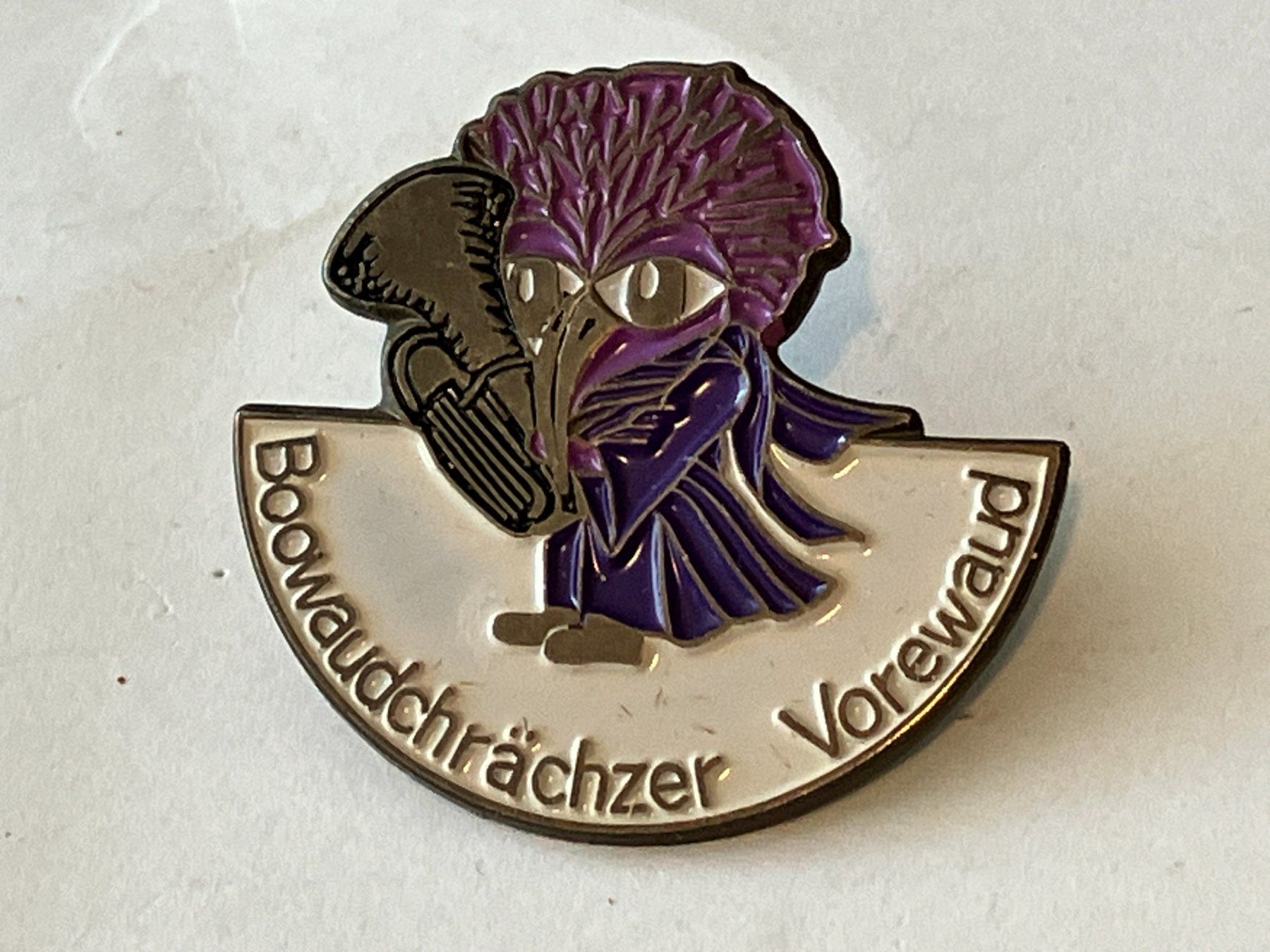 Placchette & Badge: 1 Pin Boowaudchrächzer Vorewaud – Usato da Basel venduto da djwwpp