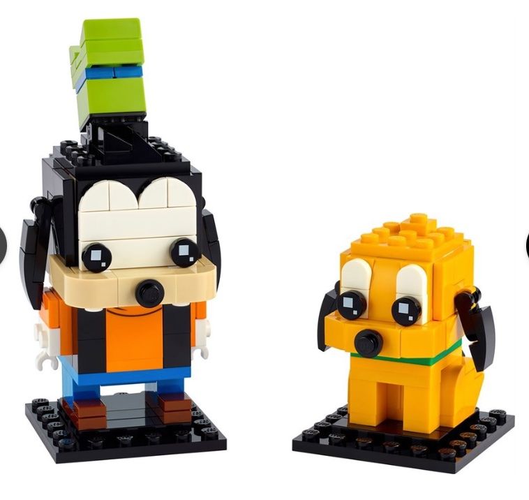Lego Giocattoli: LEGO - 40378 - BrickHeadz - Goofy & Pluto – Nuovo e nell'imballaggio originale da Basel venduto da Kunterbunt12 1