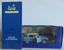 Tintin N°14 Citroën Ami 6 Bijoux Castafiore Atlas 1/43