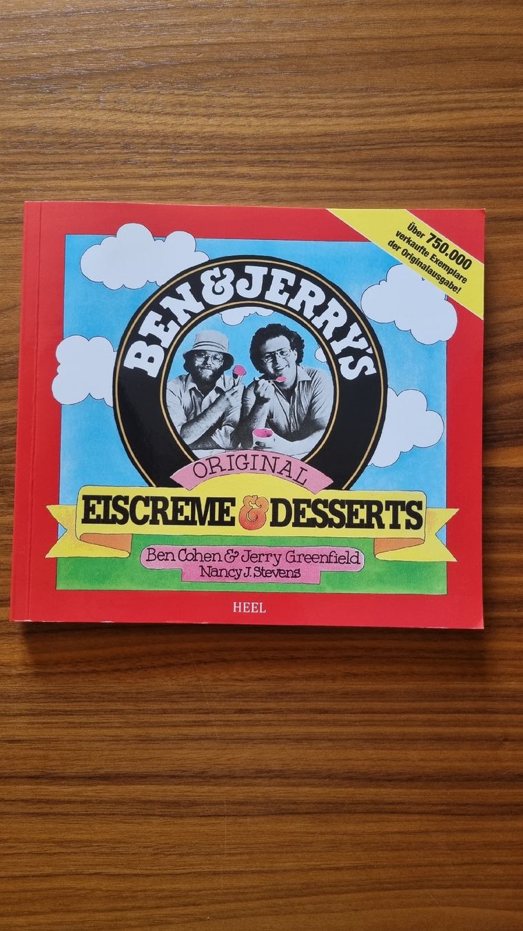 Libri: Ben & Jerry's Original Eiscreme Desserts Kochbuch – Nuovo (secondo la descrizione) da Rorbas venduto da Bettlee