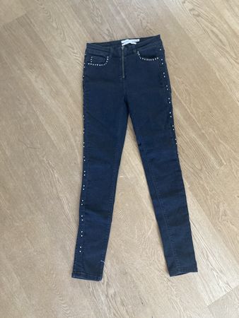 Tolle jeans der Marke aiako, grösse 28, Stretch, schwarz