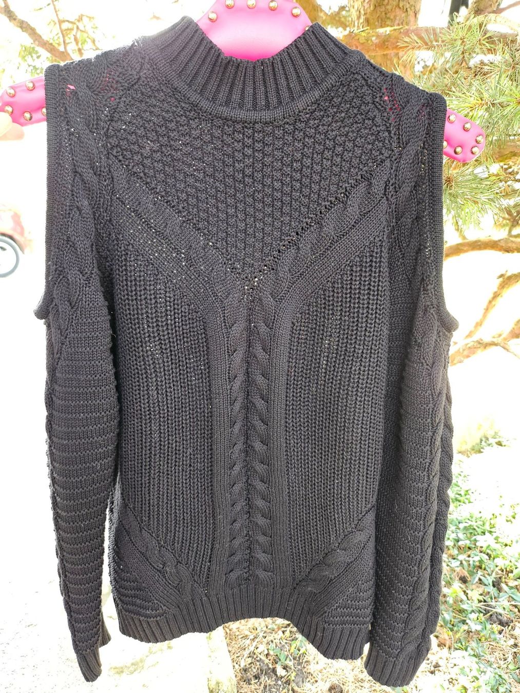 Pullover & Sweatshirts: Pullover Strick Zopfmuster,freie Schultern,Gr. S,NP 80.-,NEU – Neu (gemäss Beschreibung) aus Siblingen von Vany_McDougall 4