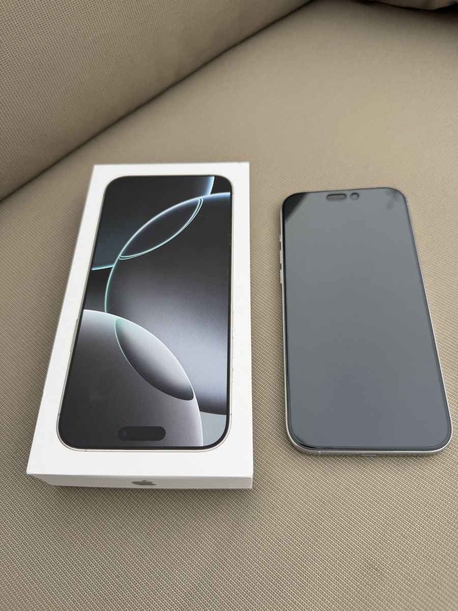 Apple Handys / Smartphones: Apple iPhone 16 Pro Max White Titanium, 256GB – Gebraucht aus Effingen von Kilchi