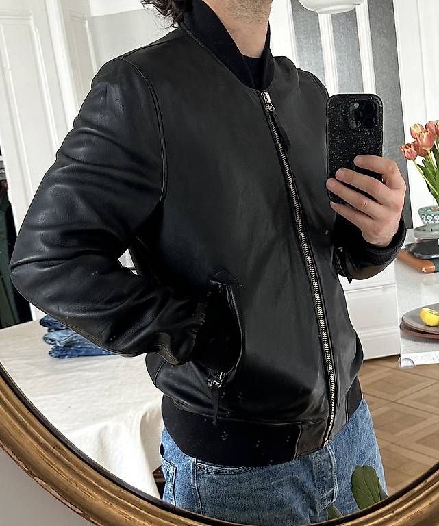 Giacche: Blouson en cuir noir Paul Smith – Usato da Genève venduto da jchrmnhnr 4