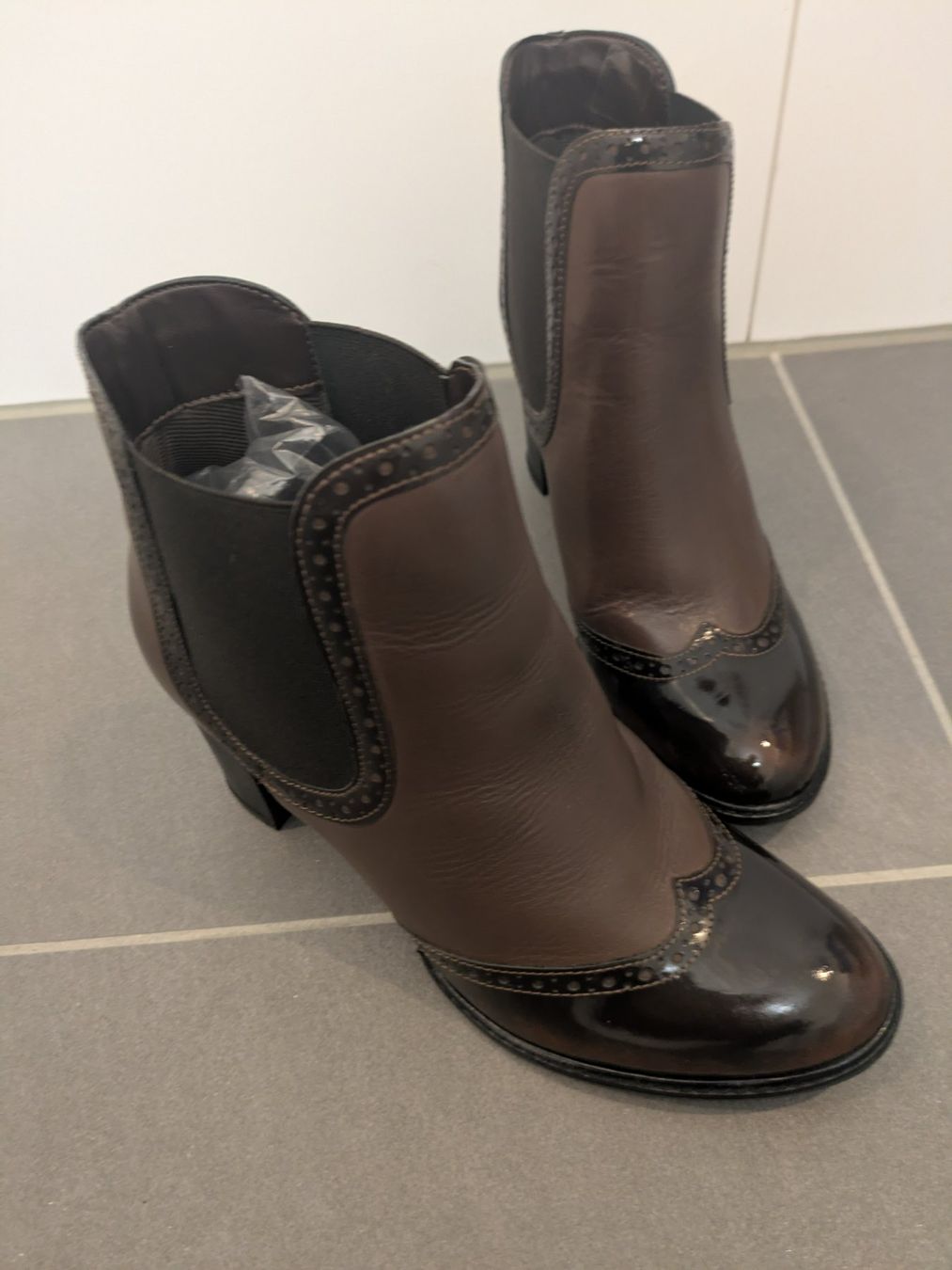 Scarpe da donna: Leder Stiefelette Bordo Gr. 38 – Usato da Benken SG venduto da olga81 2
