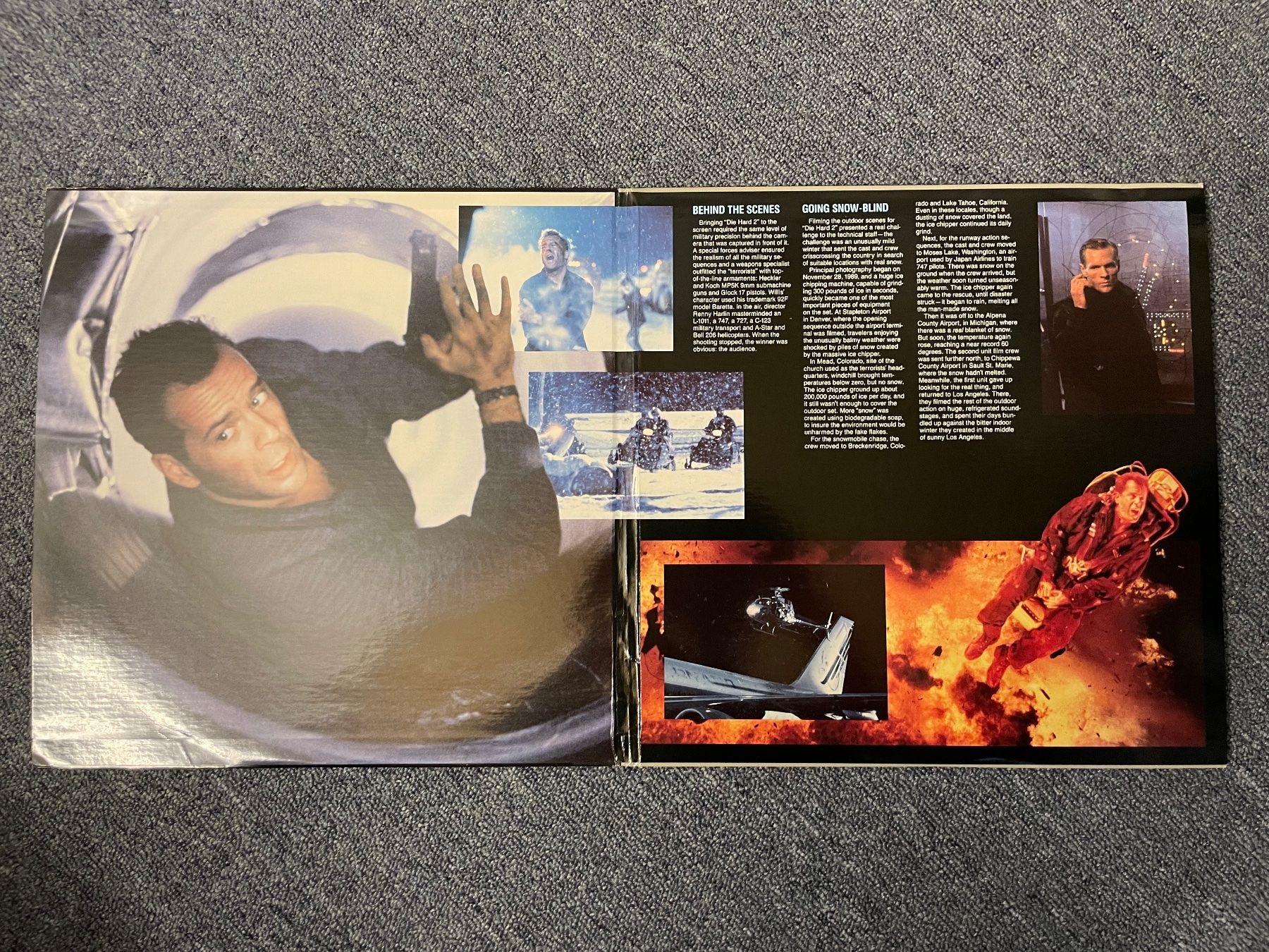 Tutti i DVDs: Bruce Willis: DIE HARD 2 - LASER DISC - Engl. – Usato da Stans venduto da Brode 2