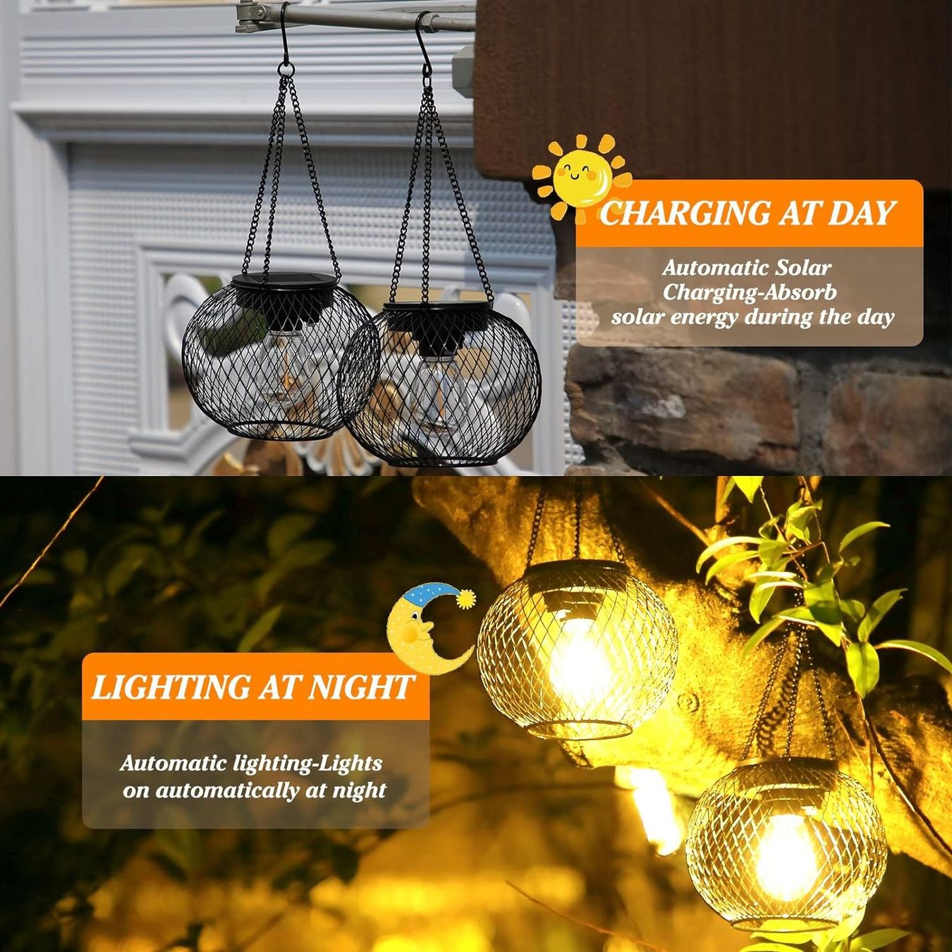Lampen: 4x Solar Hängelaternen – Neu und originalverpackt aus Nuglar von SaleRitter 2