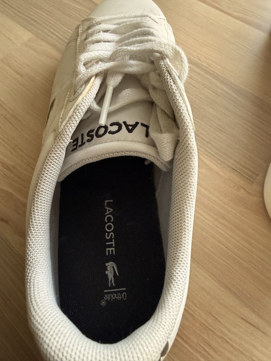 Lacoste Scarpe da donna: Lacoste Baskets Femme, blanc, taille 36 – Usato da Granges VS venduto da Anila.r 3