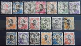 Französisch-Indochina ex. Kat. 102-120 gest. 1922