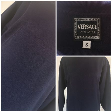 VERSACE Sweater marine