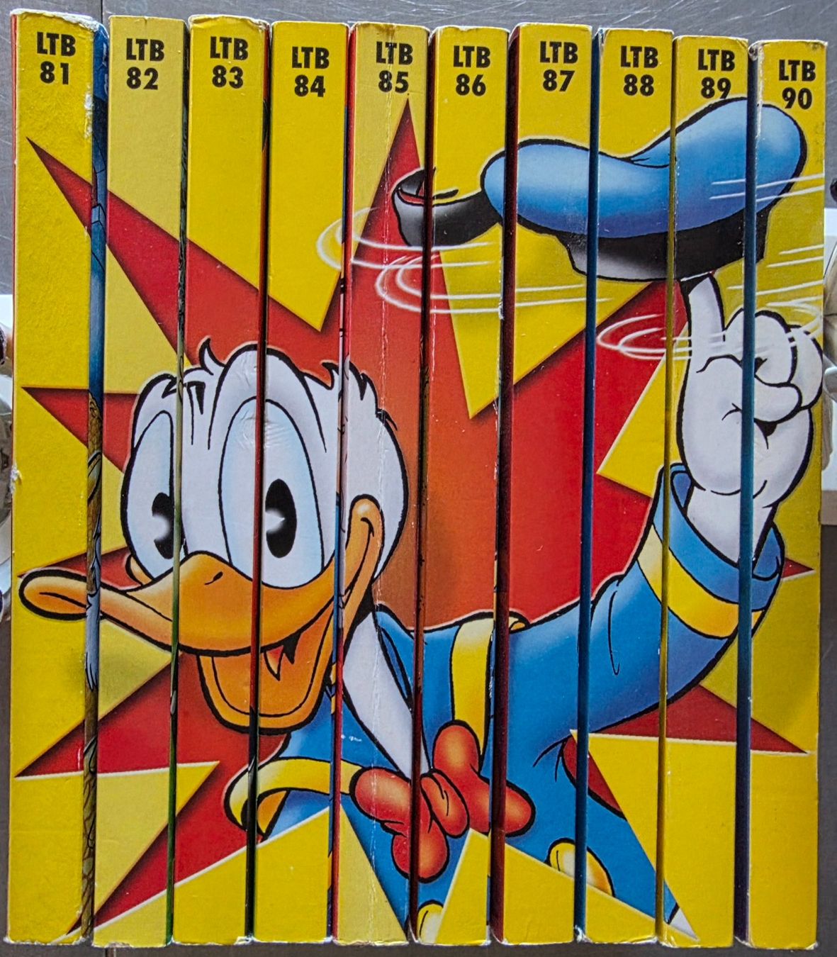 Fumetti: LTB 81-90 (komplettes Rückenbild) – Usato da Kriens venduto da Rothenfluh66
