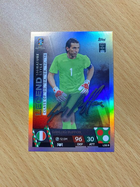 Topps Match Attax Euro 2024 Legend Gianluigi Buffon (Neu (gemäss ...