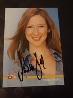 Isabell Hertel - handsignierte Autogrammkarte