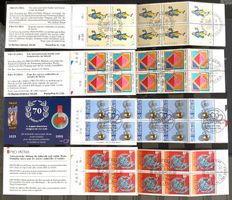 1990 - 91 - 93 - 95 - Pro Patria Markenheftchen ET