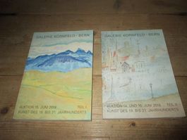 Galerie Kornfeld Bern, Auktionskataloge 2018