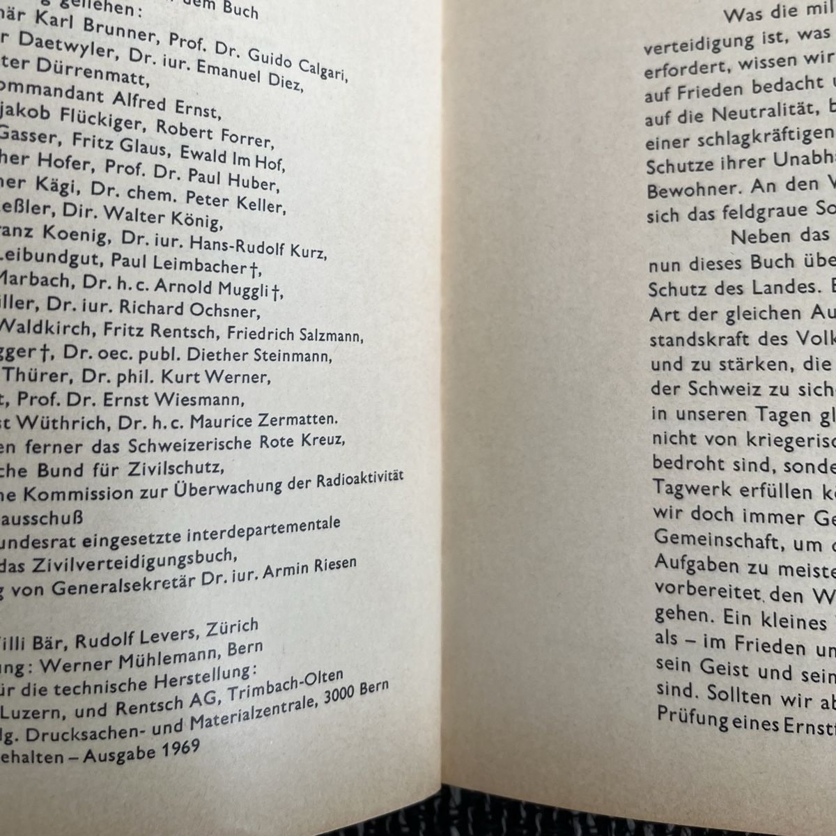 Libri: Zivilverteidigung – Usato da Schwyz venduto da rs-trend 1