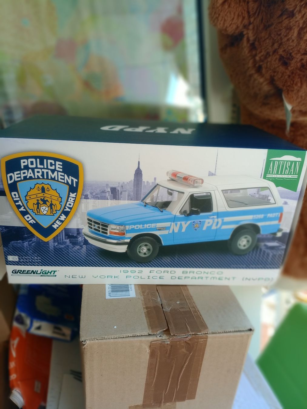 Greenlight Modellini d'auto: Ford Bronco 1992 NYPD – Usato da Domat/Ems venduto da oriori 7