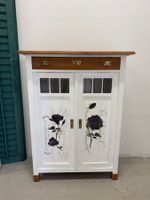 Vertiko Hochkommode Schrank Rose Blume restauriert börnie's