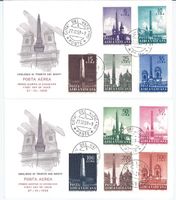Vatikan 5 x FDC 1959