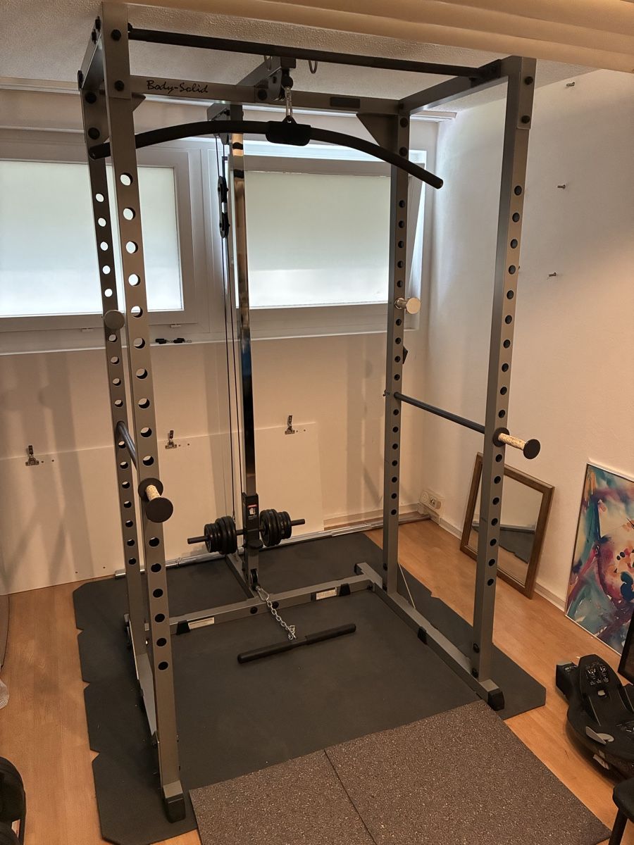 Hometrainer: Power Rack von Body-Solid mit Latzugstation – Gebraucht aus Gossau SG von Upscales 1