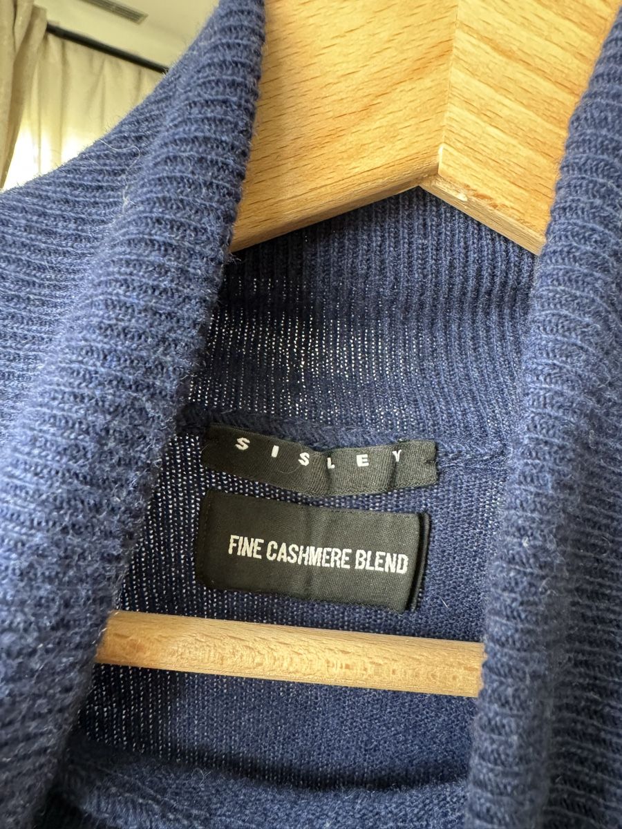 Sisley Maglioni & Felpe: Sisley Navy Cashmere Sweater S – Usato da Küsnacht ZH venduto da pup_culture 1
