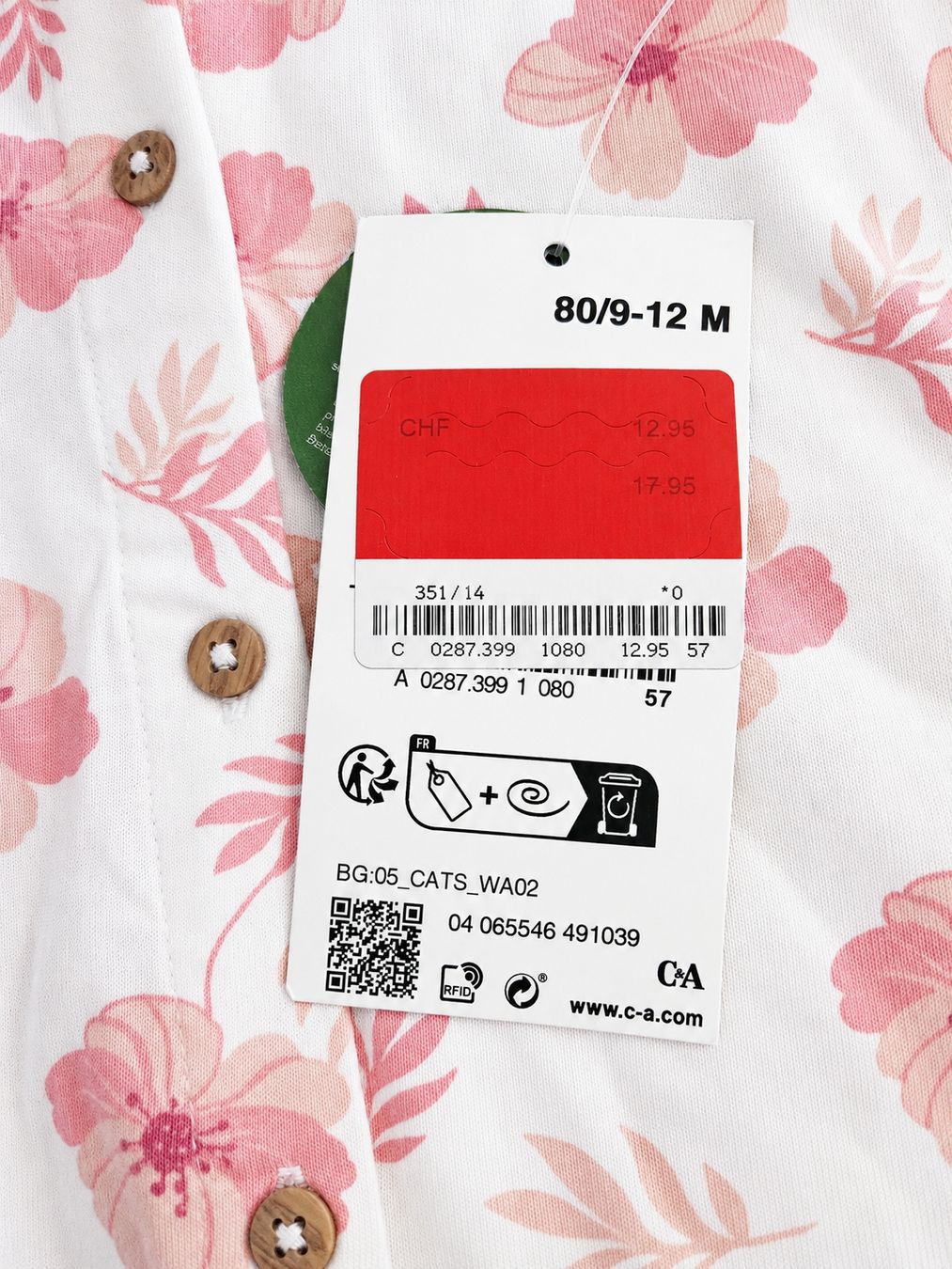 C&A Tute: NEU Sommerstrampler 80 – Nuovo e nell'imballaggio originale da Zürich venduto da Kris8050 6