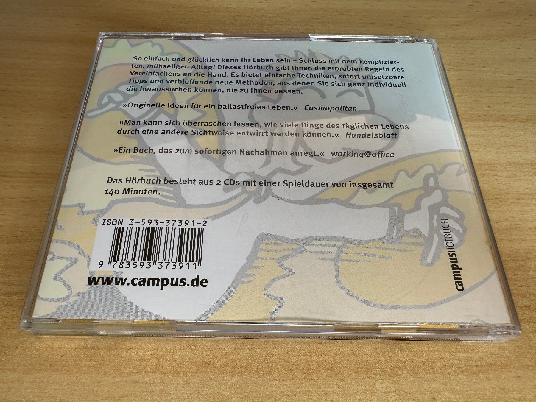 Audiolibri: V1 simplify your life: Einfacher und glücklicher lebe - 2 CD – Usato da Rikon im Tösstal venduto da Alpenmutz 1