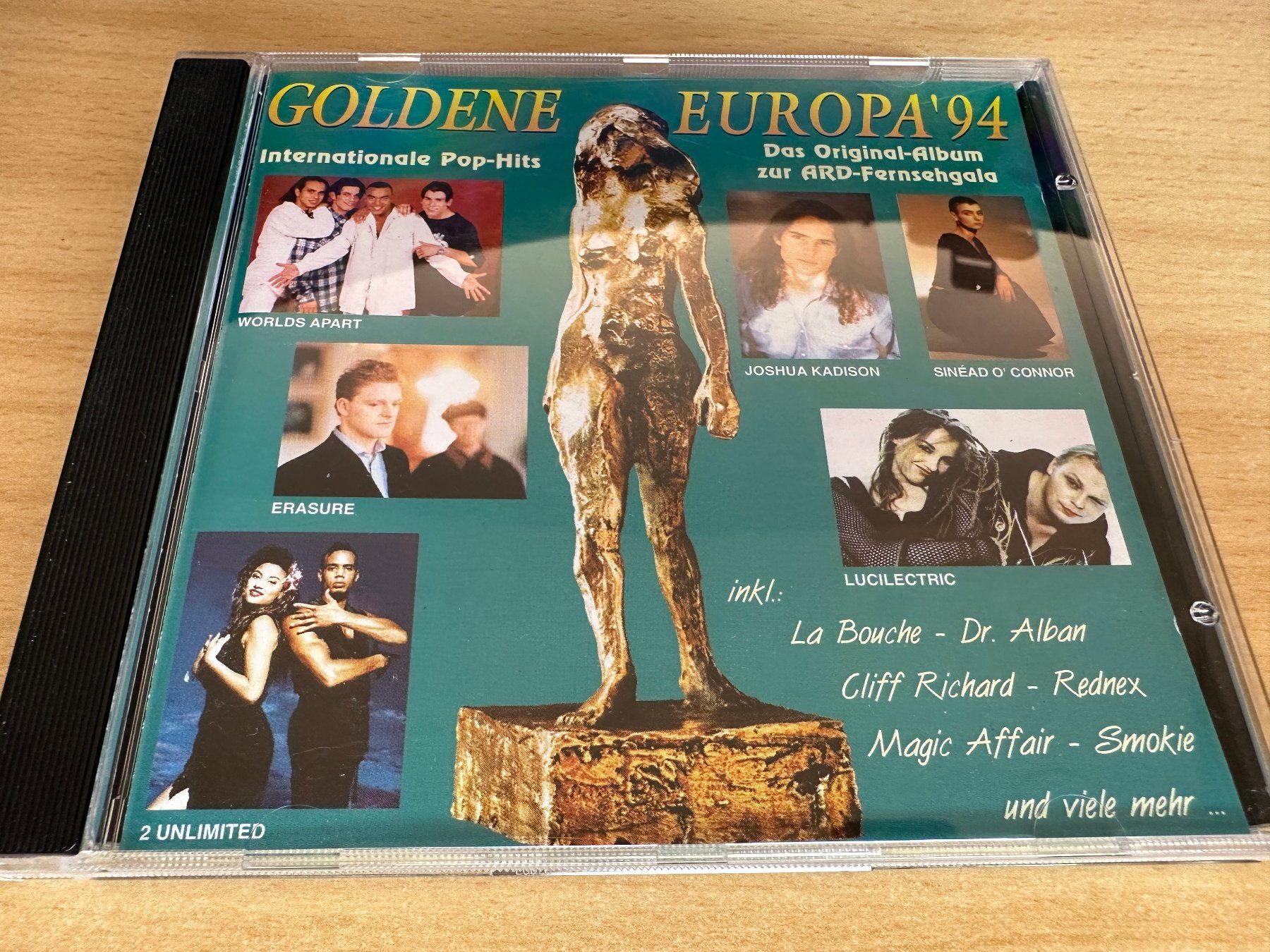 CD: Various – Goldene Europa '94 – Usato da Rikon im Tösstal venduto da Alpenmutz