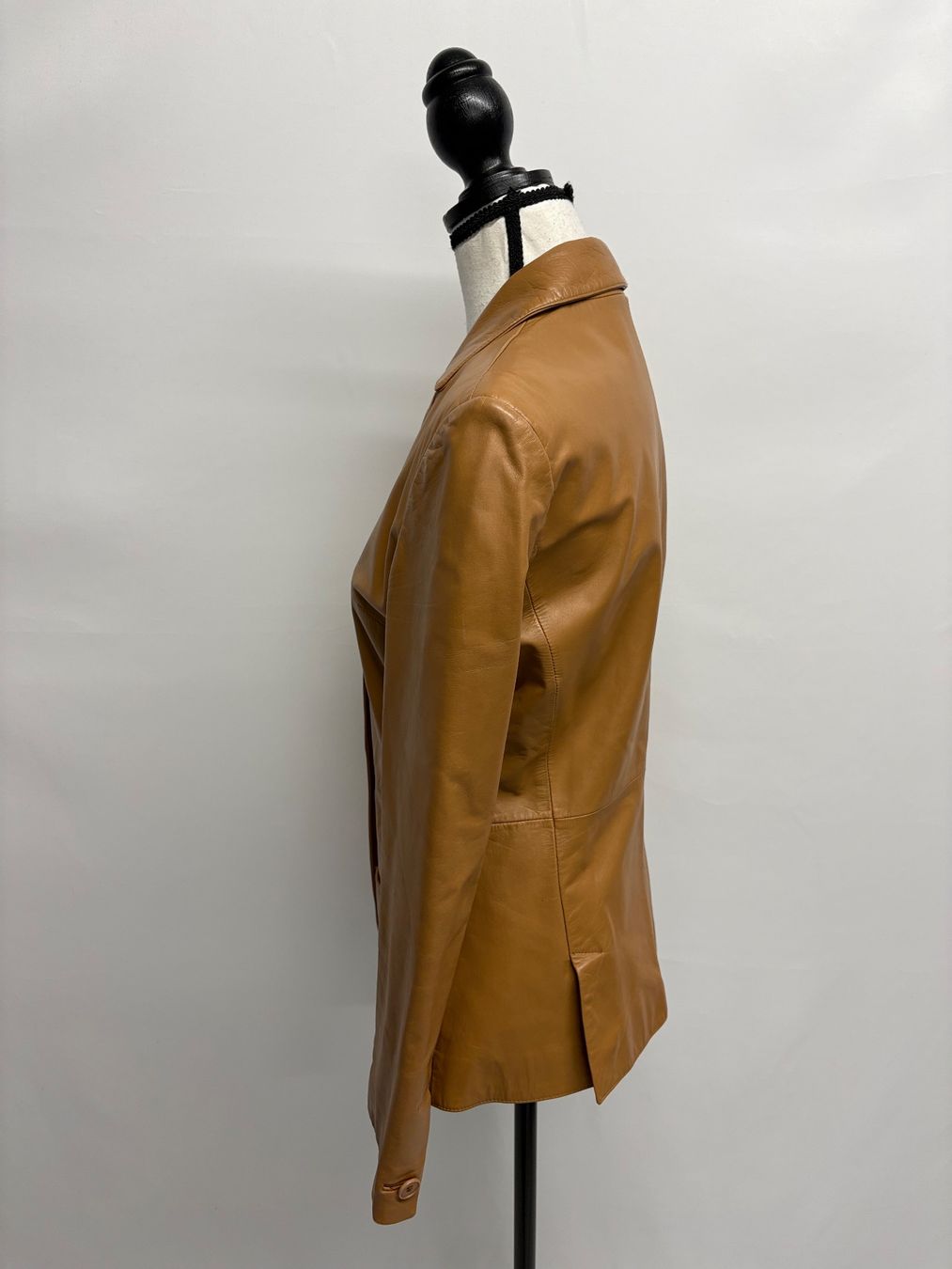 Jacken: Leonardo Lederjacke in Cognac Camel Gr. 36 Blazer Leder – Gebraucht aus Regensdorf von secondchancefashion 2