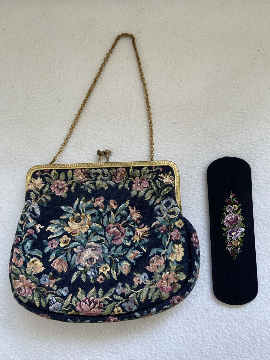 Borse da donna: Gobelin Abendtasche Vintage – Usato da Gockhausen venduto da zimtstern_83