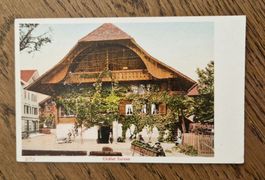 antike Karte  Châlet Suisse