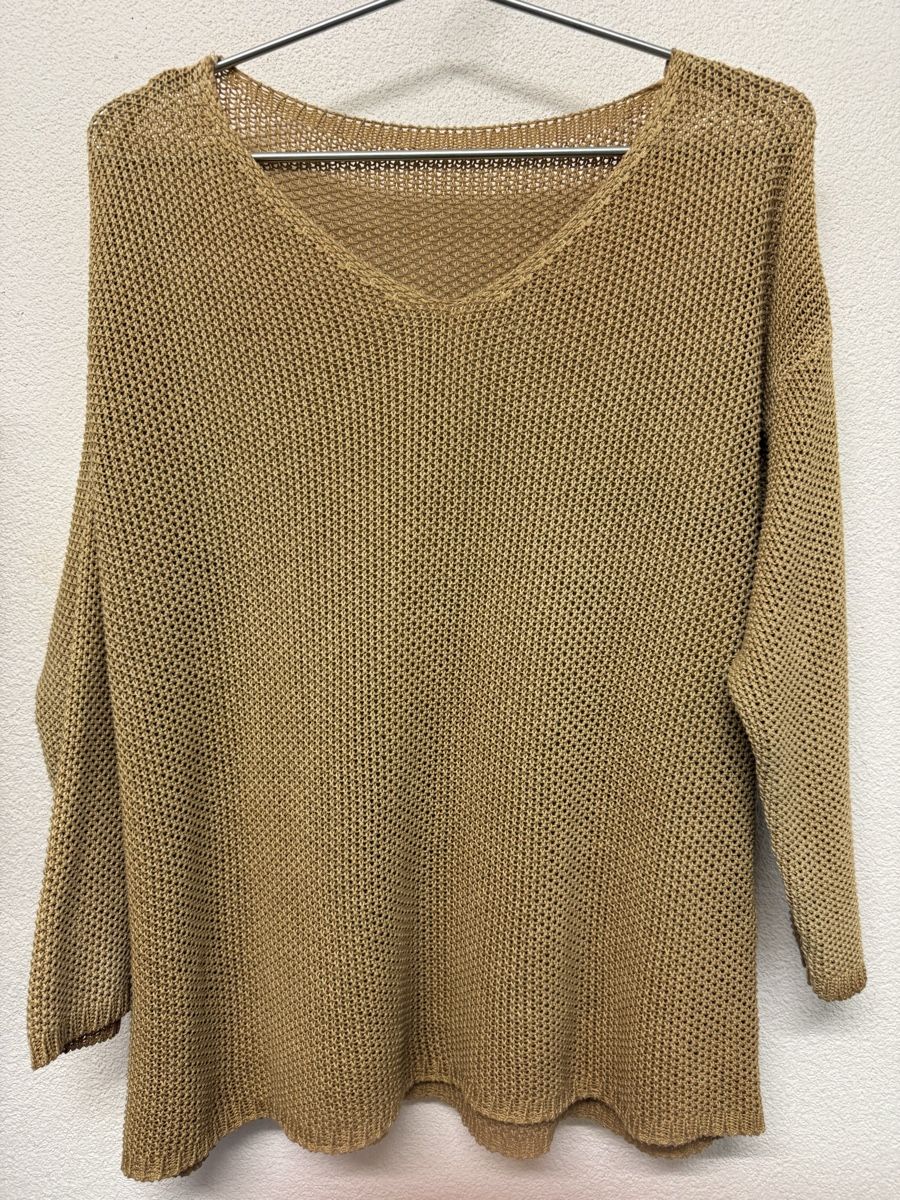 Pullover & Sweatshirts: Feiner Sommer-Pulli, ockergelb, Grösse M, neuwertig! – Neu (gemäss Beschreibung) aus Lyss von Sibella56