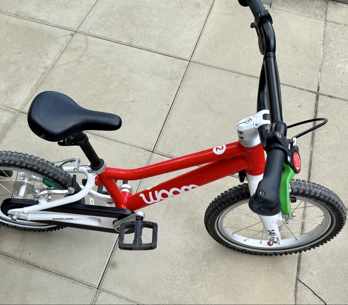 Woom Biciclette: WOOM Go 2 - 14 Zoll – Usato da Dübendorf venduto da Robman8