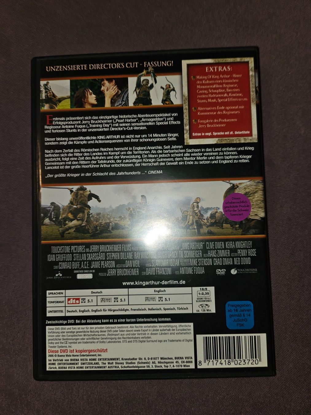 Tutti i DVDs: DVD: King Arthur – Usato da Thun venduto da Shame 1