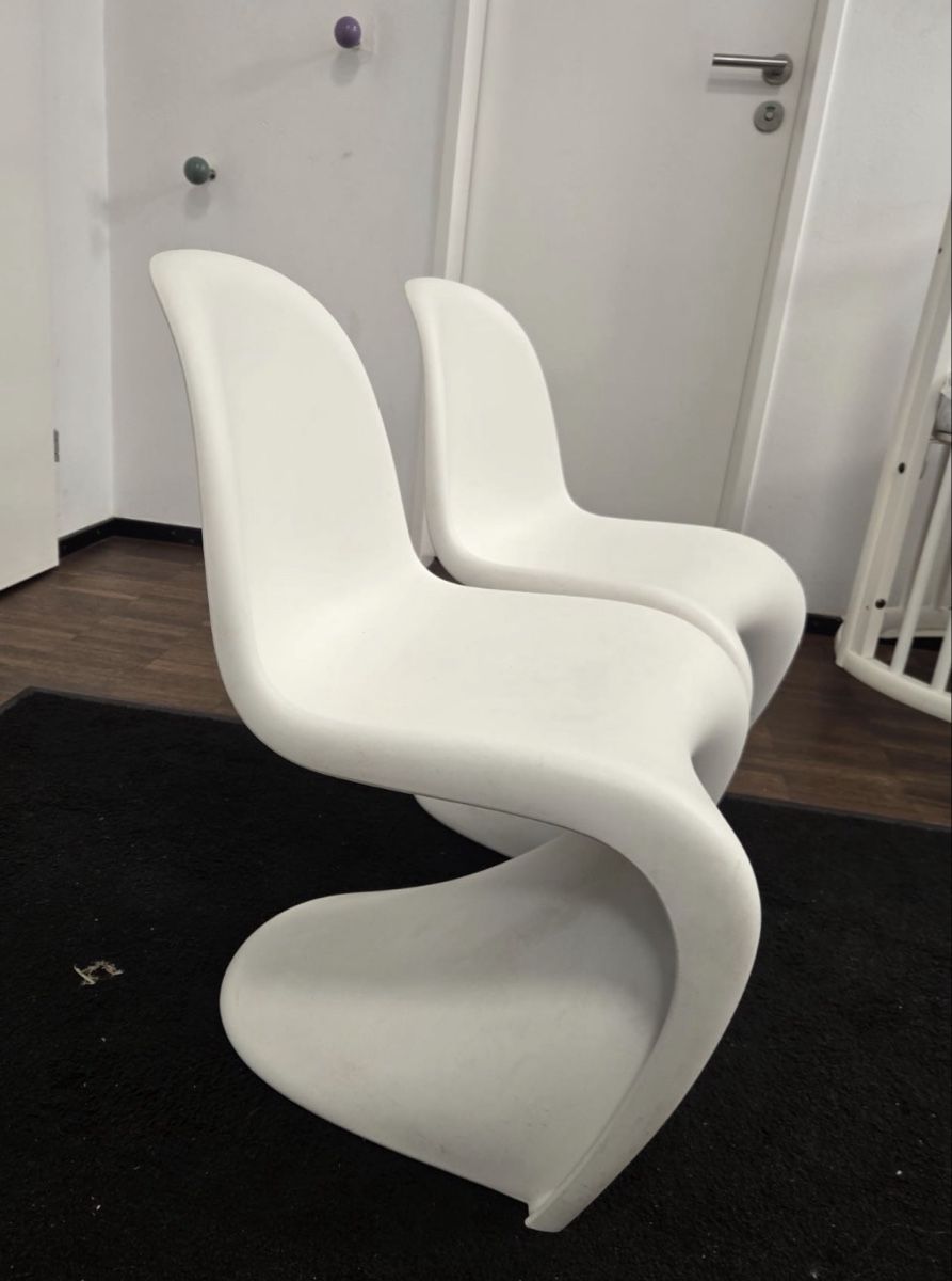 Vitra Sedie: 2 Vitra Kinderstühle weiss – Nuovo (secondo la descrizione) da Zürich venduto da eli_wxz7 1